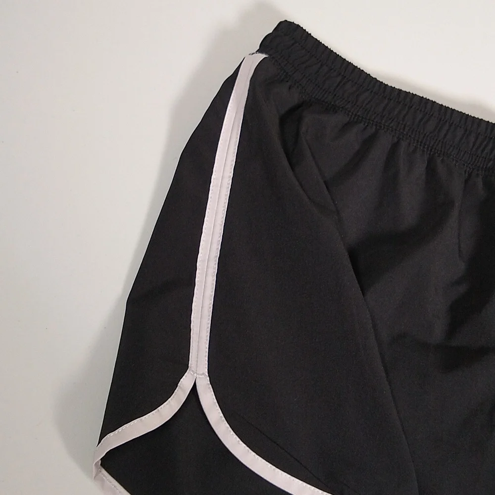 Champion womens athletic shorts set of 2‎ black gray size small